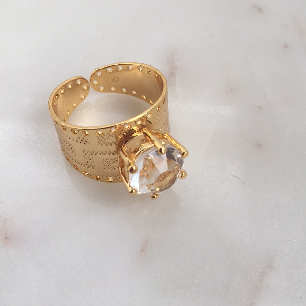 COPY - 22k gold plated ring
